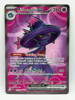 Mismagius ex 112/094 Phantasmal Flames NM Ultra Rare Pokemon TCG - Image 1