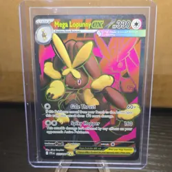 Pokemon TCG Mega Lopunny ex 115/094 Phantasmal Flames Ultra Rare Holo 330HP - Image 1