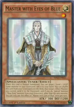 Master with Eyes of Blue SHVI EN021 - YuGiOh Card - Common - 1ST EDITION - NM - Image 2