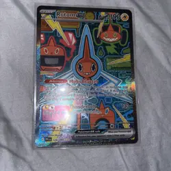 Rotom ex 126/094 SIR Full Art Holo Pokemon Mega Evolution Phantasmal Flames - NM - Image 1