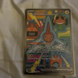 Rotom ex 126/094 SIR Full Art Holo Pokemon Mega Evolution Phantasmal Flames - NM - Image 2