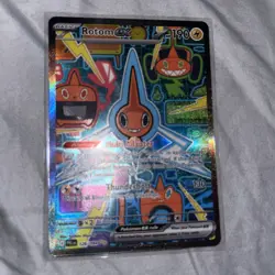 Rotom ex 126/094 SIR Full Art Holo Pokemon Mega Evolution Phantasmal Flames - NM - Image 5