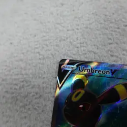 Umbreon V 188/203 Pokemon Evolving Skies Holo Full Art Ultra Rare SWSH07 - Image 2