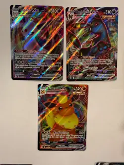 Pokemon 9 Evolving Skies Lot Umbreon, Sylveon, Espeon, Rayquaza, Jolteon, etc - Image 2