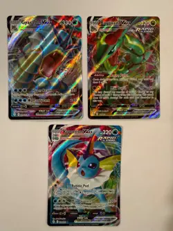 Pokemon 9 Evolving Skies Lot Umbreon, Sylveon, Espeon, Rayquaza, Jolteon, etc - Image 5