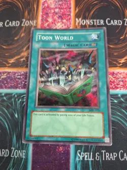 Yugioh Toon World MRL-076 Super Rare OG Unlimited MP/HP - Image 1