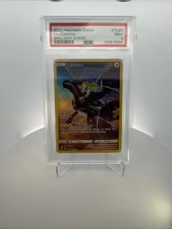 PSA 9 MINT Zekrom Brilliant Stars Full Art Holo 2022 Pokemon SWSH TG05/TG30 - Image 1