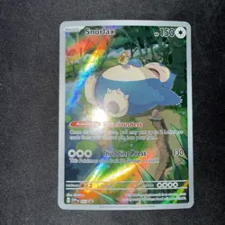 Snorlax 051 SV Promo Holo 151 Pokemon Card - Image 1