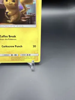 Pokemon Card TCG Detective Pikachu Detective Pikachu SM190 Promo Holo Near Mint - Image 5