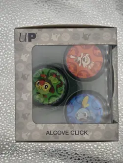 Ultra Pro Pokemon Alcove Click Box - GALAR (4 Magnetic Badges, Holds 100 Cards) - Image 2