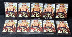 DON!! Card (Alternate Art) Two Legends Edward Newgate Set of 10 - Image 1