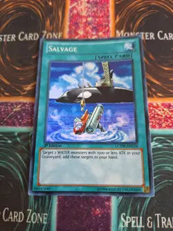 Yugioh Salvage LCYW-EN276 Super Rare 1st Edition Near Mint - Image 1