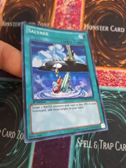Yugioh Salvage LCYW-EN276 Super Rare 1st Edition Near Mint - Image 2