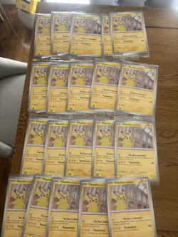 Pokemon TCG Promo Oversized Card - Pikachu at the Museum - UK EXCLUSIVE x20 - Image 1