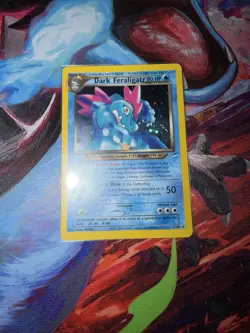 Pokemon Dark Feraligatr 5/105 Neo Destiny Holo Rare 80 HP Stage 2 Card - Image 1