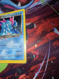 Pokemon Dark Feraligatr 5/105 Neo Destiny Holo Rare 80 HP Stage 2 Card - Image 3