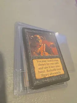 Demonic Tutor - MTG - Alpha - Image 2