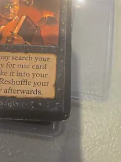 Demonic Tutor - MTG - Alpha - Image 4