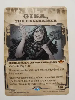 GISA, THE HELLRAISER (SHOWCASE) 288 OUTLAWS OF THUNDER JUNCTION MAGIC NM - Image 2