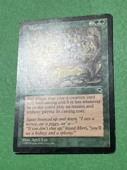 **Aluren** ~Tempest~ MTG: Magic the Gathering Heavy Play (HP) - Image 2