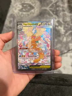 MEGA DRAGONITE EX ALT ART 290/217 ASCENDED HEROES POKEMON SIR SPECIAL RARE - Image 1