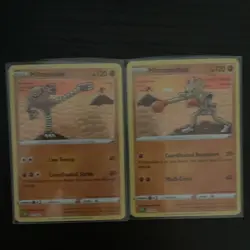 Pokemon TCG Hitmonlee & Hitmonchan CLV Basic Cards 2023 English - Image 1