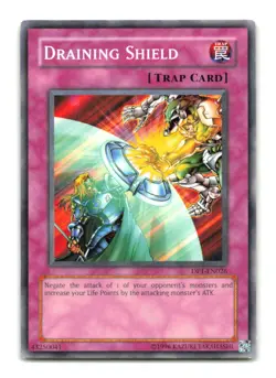 Draining Shield - DP1-EN026 - YuGiOh-LP - Image 1