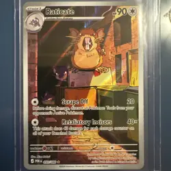 Raticate - Pokemon Perfect Order 099/088 Illustration Rare - Pack Fresh NM - Image 1