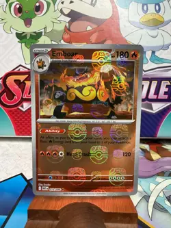 Emboar 013/086 Master Ball - White Flare English - Pokemon TCG - SHIPS FAST - Image 1