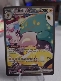 Iono’s Bellibolt ex SIR 183/159 Pokemon Journey Together Special Illustration RC - Image 1