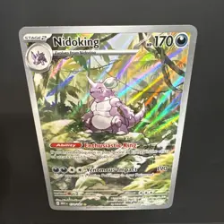 Nidoking MEW:EN 174/165 Pokemon HP 170 (ENG) (IR) - Image 3