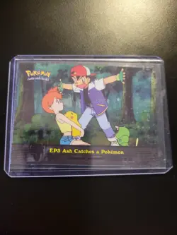 Topps EP3 Ash Catches a Pokemon 2000 TV Animation Edition Foil Holo - Image 4