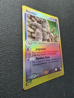 Pokemon Dusclops 4/100 EX TCG Sandstorm Reverse Holo Rare 2003 NM - Image 2