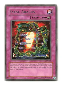 Fatal Abacus - LOD-011 Rare - YuGiOh-LP - Image 1