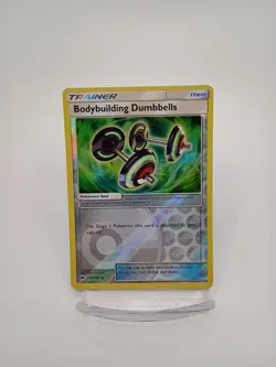 Pokemon TCG - Bodybuilding Dumbbells - 113/147 - Reverse Holo - Image 1
