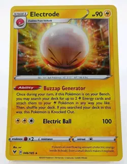 Holo Electrode 046/185 Rare Vivid Voltage Pokemon TCG M/NM - Image 1
