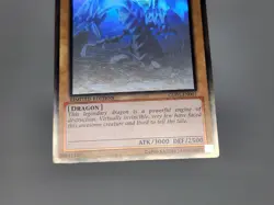 YuGiOh Blue-Eyes White Dragon GLD5-EN001 Gold Series Ghost Limited Edition LP - Image 4