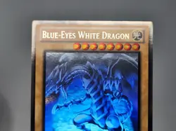 YuGiOh Blue-Eyes White Dragon GLD5-EN001 Gold Series Ghost Limited Edition LP - Image 5