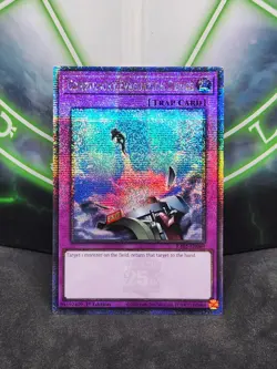 Yugioh Compulsory Evacuation Device RA01-EN069 Quarter Century Secret Rare NM - Image 1