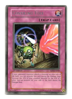 Covering Fire - RDS-EN060 1st Edition Rare - YuGiOh-LP - Image 1