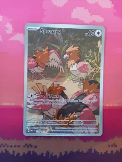 Pokemon Card Spearow 151/132 Illustration Rare Mega Evolution Near Mint - Image 1