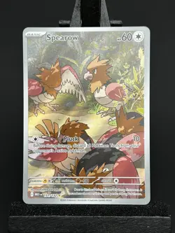 Pokemon Card Spearow 151/132 Mega Evolutions Illustration Rare Near Mint - Image 1