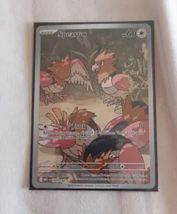 Spearow - Alt Art - 151/132 - Mega Evolution - Illustration Rare Pokemon Card - Image 1