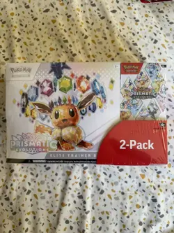 Pokemon TCG Prismatic Evolutions Costco Bundle ETB + Booster Bundle New & Sealed - Image 1