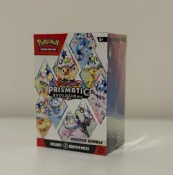 Pokemon TCG Prismatic Evolutions Booster Bundle (6 Packs) - New & Factory Sealed - Image 1