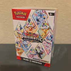 Pokemon TCG Scarlet & Violet Prismatic Evolutions Booster Bundle - NEW + SEALED - Image 1