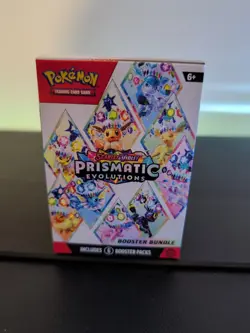 Pokemon TCG Prismatic Evolutions Booster Bundle 6 Packs (New and Sealed) - Image 2