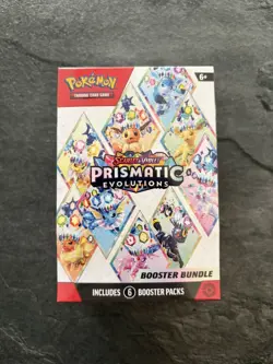 Pokemon TCG Prismatic Evolutions Booster Bundle NEW & SEALED - Image 1