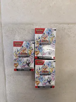 Pokemon TCG: Prismatic Evolutions Booster Bundle x3 New & Sealed - Image 1