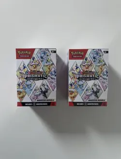 2x Pokemon TCG Prismatic Evolutions Booster Bundle - NEW & SEALED - Image 1